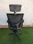 Used Headrest Office Chair with Mesh Back - 3