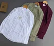 Collarless Long Sleeved Shirts - 5