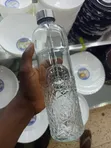 Oriental 1-Litre Cut Glass Water Bottle - 1