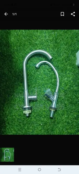 Brand New ACE Steel Sink Taps (Single Hole)