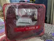 Maroon Six by Six Cotton Bedcover Set - 2