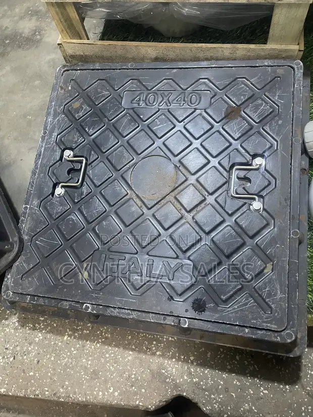 Manhole Cover 40x40cm - ACE Brand, Plastic - 1