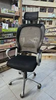 Office Chairs - Mesh with Headrests and Adjustable Armrests - 2