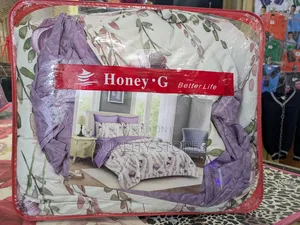 Brand New Flower Bedcover Set (6x6)