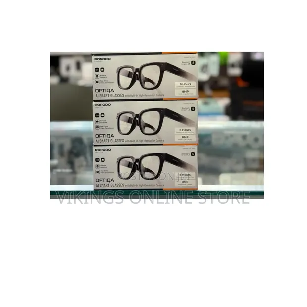 Porodo OptiQ AI Smart Glasses with 8MP Camera - 1