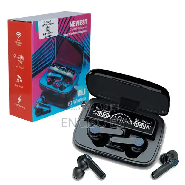 Brand New M19 True Wireless Bluetooth Earbuds - 1