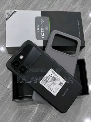 New Infinix Note Edge 256GB Black