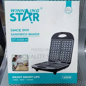 Winning Star Sandwich & Waffle Maker ST-9368-H