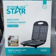 Winning Star Sandwich & Waffle Maker ST-9368-H - 1