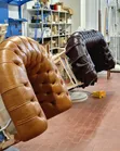 Pair of Chesterfield Single Sofa Sets - 1