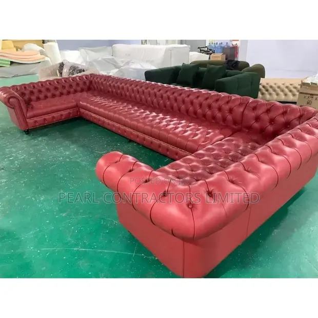Intercontinental Chesterfield U-Shape Sofa (8 Seaters) - 1