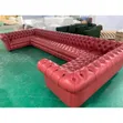 Intercontinental Chesterfield U-Shape Sofa (8 Seaters) - 1