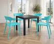 Outdoor Trend Plastic Table and Chairs Set - 2