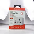 Excellent S80 2-in-1 Universal Travel Adapter + Charger - 1