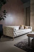 Family Chesterfield Sofas - 3 or 2 Seaters - 5