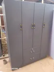 Brand New 3-Door Wardrobe with 2 Drawers - 1