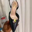 Classy Sling Back Mid Heels for Ladies - 1