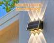 Solar Outdoor Up and Down Fence Light - 2