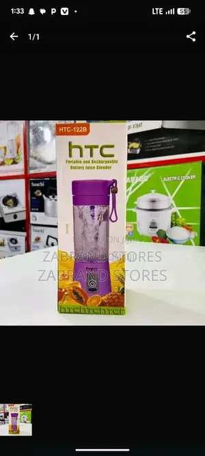 Portable HTC Rechargeable Blender