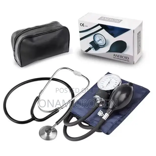 Analog Digital Blood Pressure Monitor (Sphygmomanometer Kit) - 1