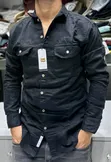 Men's Long Sleeve Denim Shirts - 1