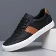Men's Casual Leather Sneakers - 2