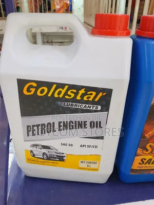Goldstar Lubricants 5L Petrol Engine Oil (SAE 50, API SF/CD)