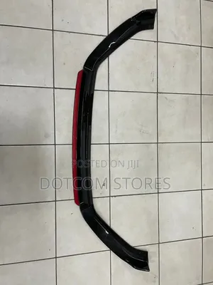 Universal Front Bumper Lip Spoiler with Side Skirts