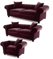 Brand New 5-Seater Chesterfield Sofas - 2