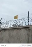 Electric Fence with Razor Wire - Stainless Steel - 2