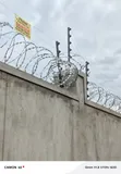 Electric Fence with Razor Wire - Stainless Steel - 3