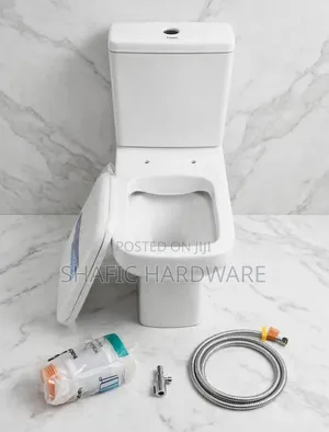Brand New Toilet Seat Set with Accessories